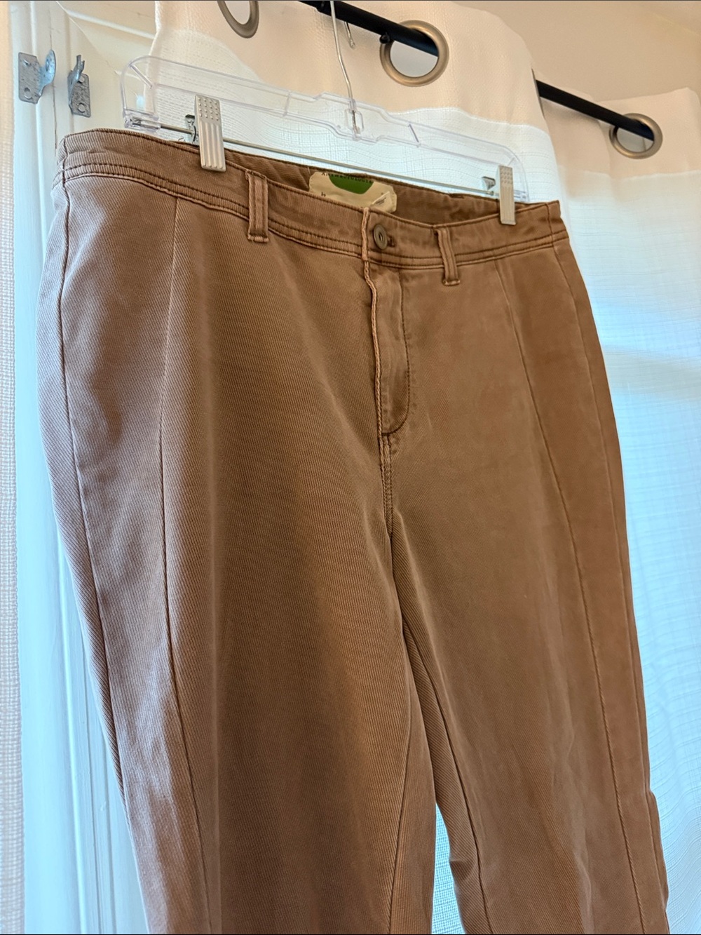 Anthropologie woman's Rust Brown Chino Pants